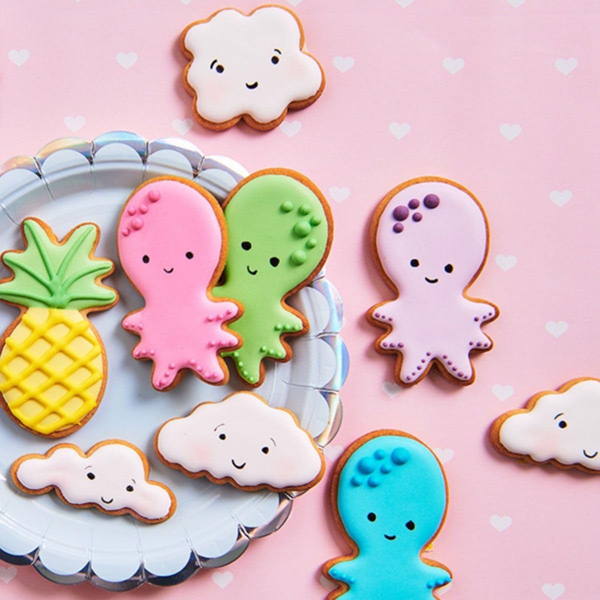 Funcakes Lebensmittelfarbstifte, Königsblau: Lebensmittelfarbstifte, flexible Spitze für dicke und dünne Linien, essbarer Stift für Kekse, Kuchen, Fondant und mehr, ideal zur Personalisierung, Halal-zertifiziert