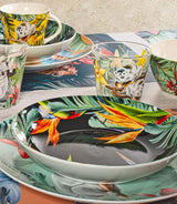 18-teiliges Tavola-Service aus exotischem Porzellan