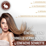 DeColor Time Haarfärbesystem | Haarfärbeentfernung | Bringen Sie Ihre natürliche Haarfarbe zurück | Entfernung von Lackfarbe | 330 ml Naty Shop Haarfärbemittel