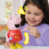 Peppa Pig Puppe, sprechend und singend, rosa, 20 cm