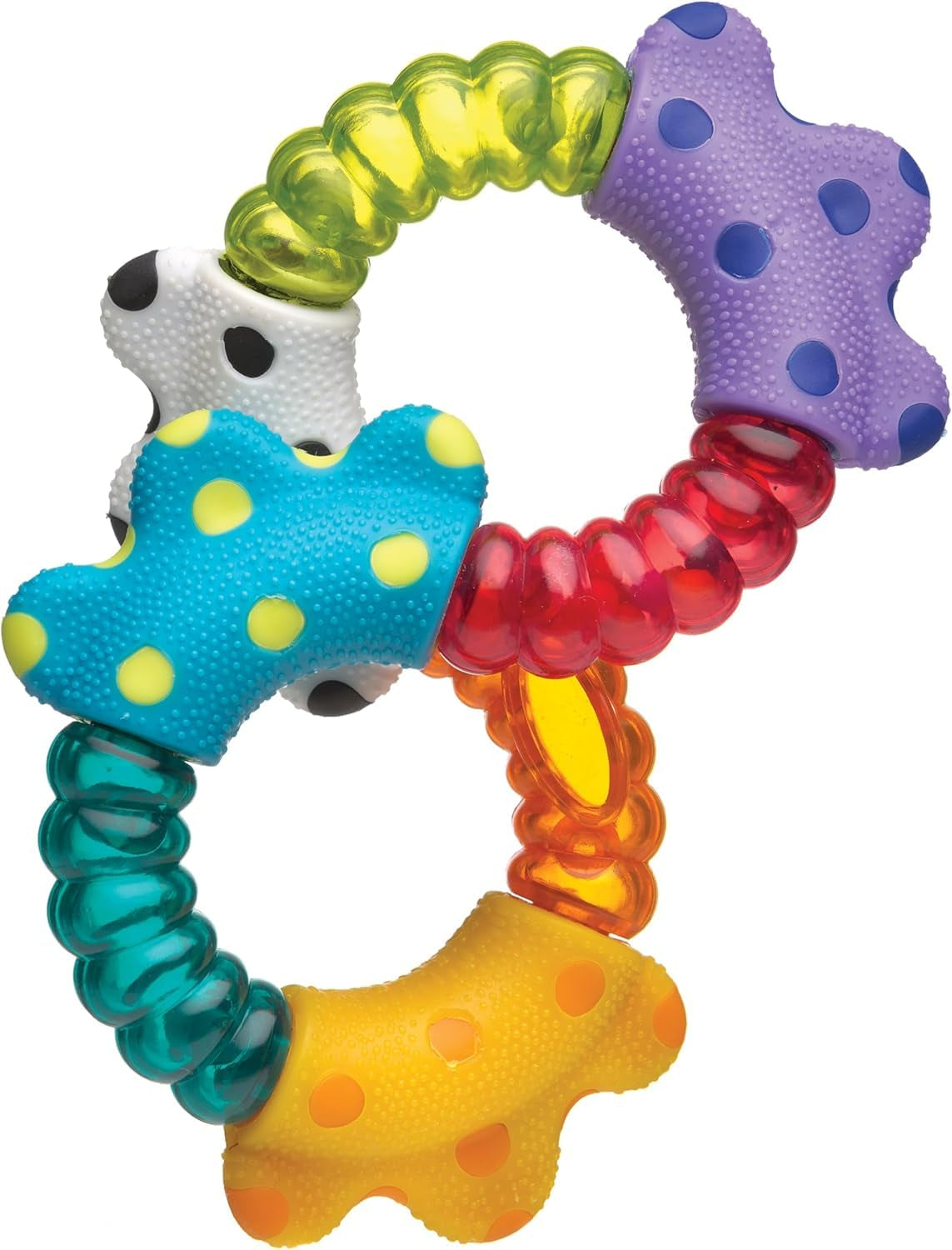 Playgro Rattle Super Shaker – Rasselball für Babys – Rasselball – Rasselball für Kinder – Rasselball – Motorik – Babyspielzeug – Motorik für Babys – bunt Bebe Naty Shop Toys Klick- und Drehrassel