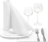 Papstar, 50 Servietten „ROYAL Collection“ 1/4-Falz 48 cm x 48 cm weiß, #11577