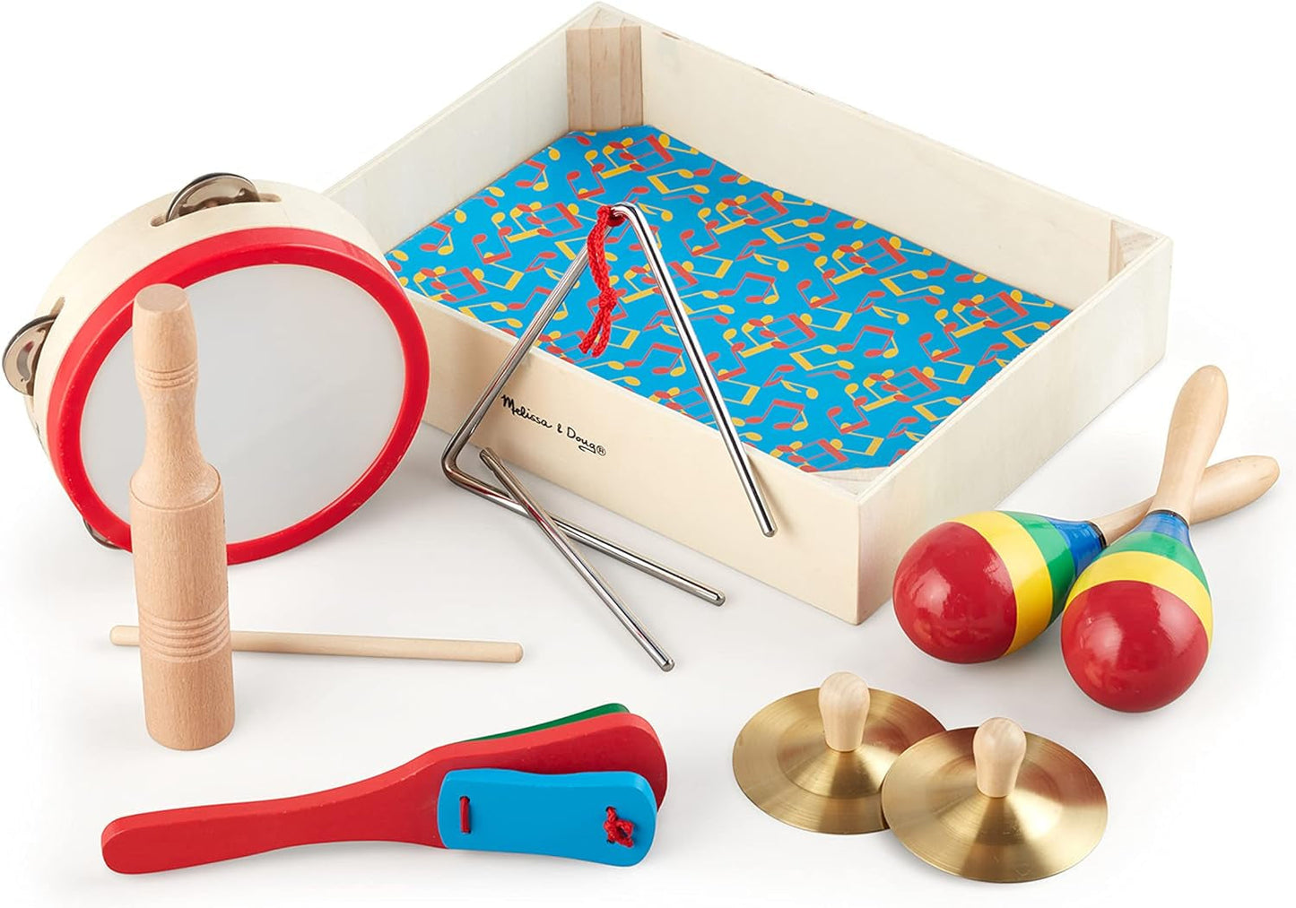 Melissa & Doug Eine Band in einer Box | Lernspielzeug | Musikspielzeug für Kinder | 3+ | Geschenk für Jungen oder Mädchen, Babyspielzeug, Standardtitel von Naty Shop