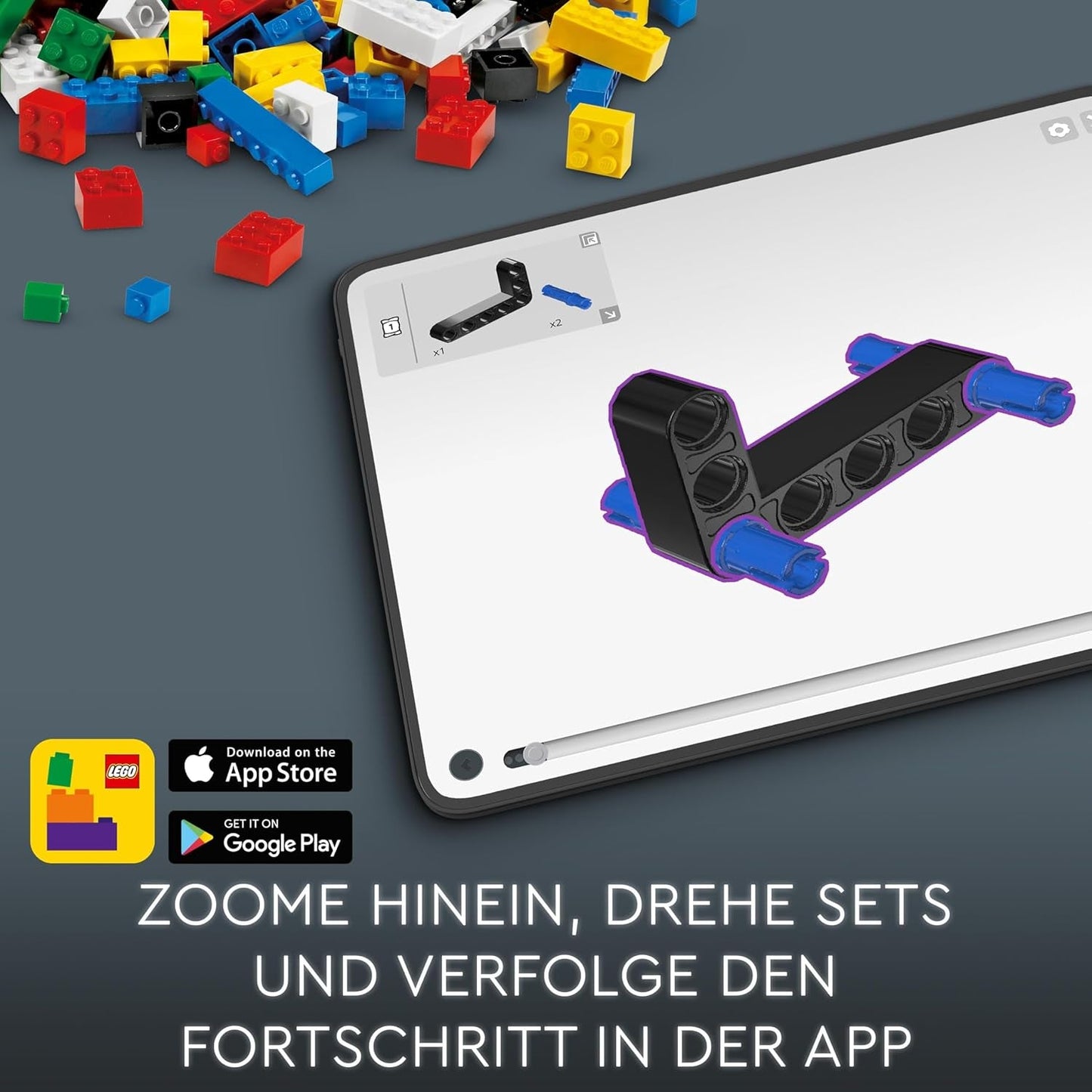 LEGO Technic NEOM Mclaren Formel-E-Rennwagen, Rennauto-Spielzeug für 9-jährige Jungen und Mädchen, Modellauto-Bausatz, Kinderzimmerdekoration, Geburtstagsgeschenkidee 42169 Bausets. Beuche den LEGO-Store