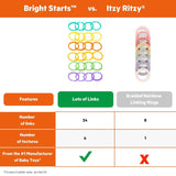 Bright Starts, Oball, Verbindungsglieder der Kinderwagenkette, viele Glieder, faltbar, leicht anzubringen, leicht zu reinigen, perfekt für Reisen, Bebe Toys Naty Shop