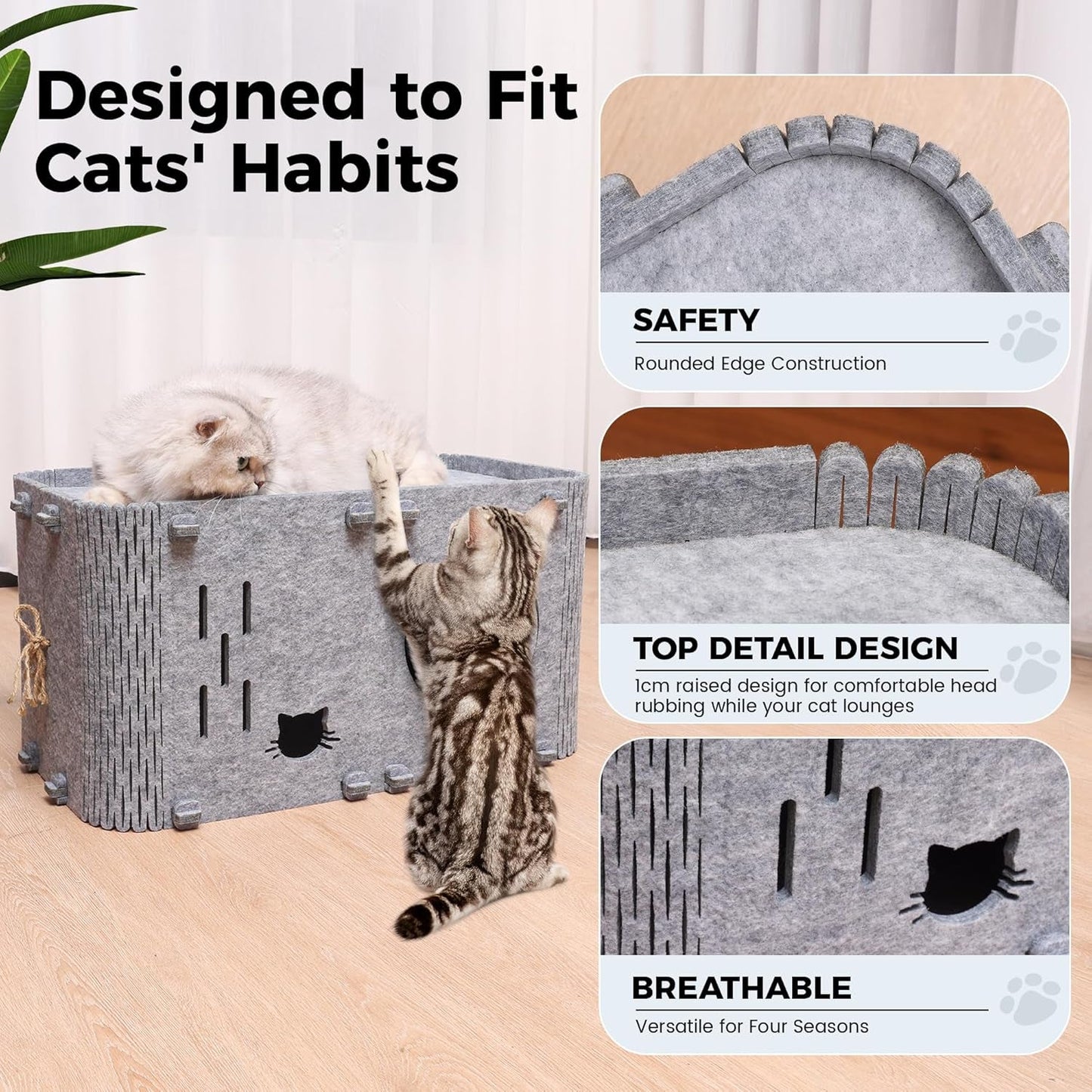 Decken und Möbel, Haustiere, Höhlen und Häuser, Katzen, Betten für Katzen, Katzenbetten, Matratzen