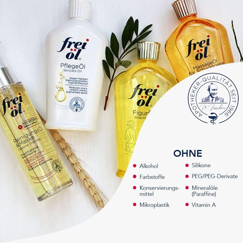 Frei Öl Körperöl mit Anti-Cellulite-Effekt, 125 ml Dusche und Bad Naty Shop