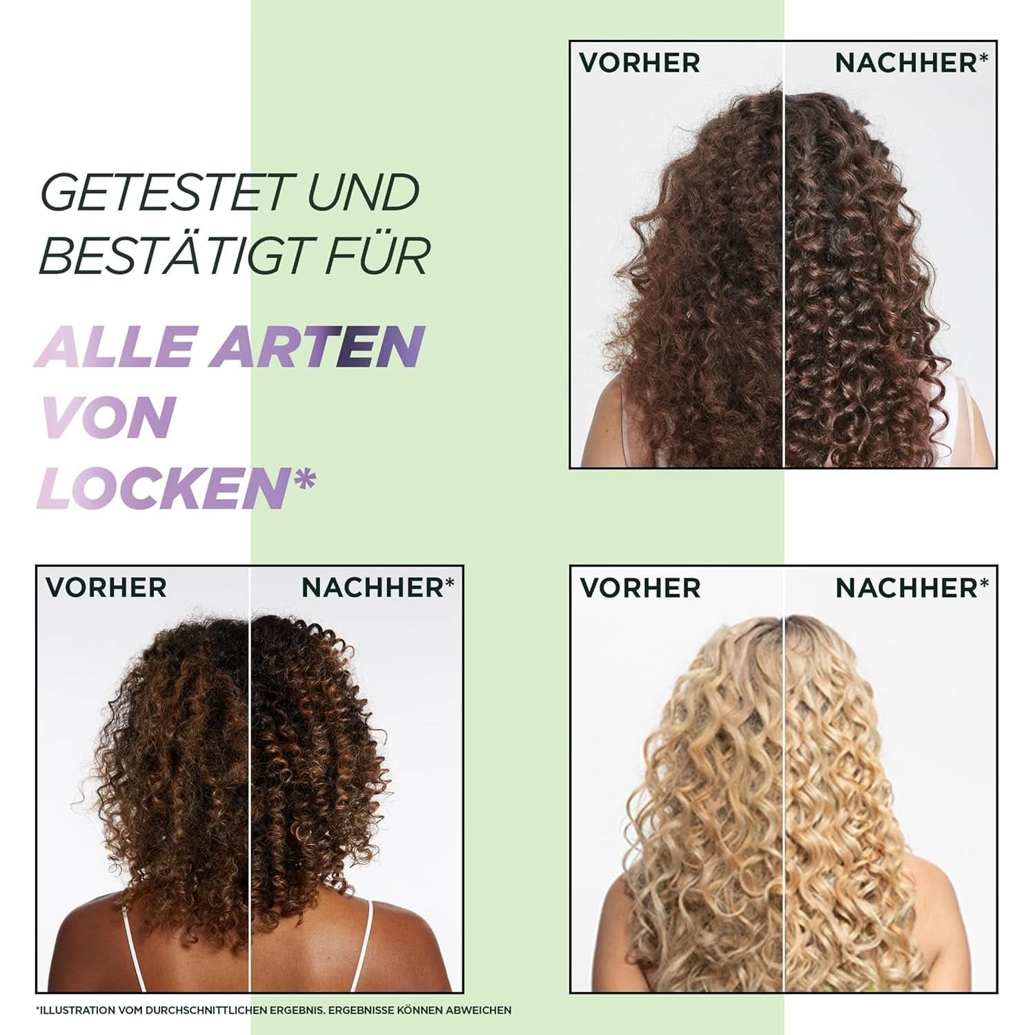 Garnier feuchtigkeitsspendendes Vorshampoo für alle Arten von Locken, 200 ml Dusche und Bad Naty Shop