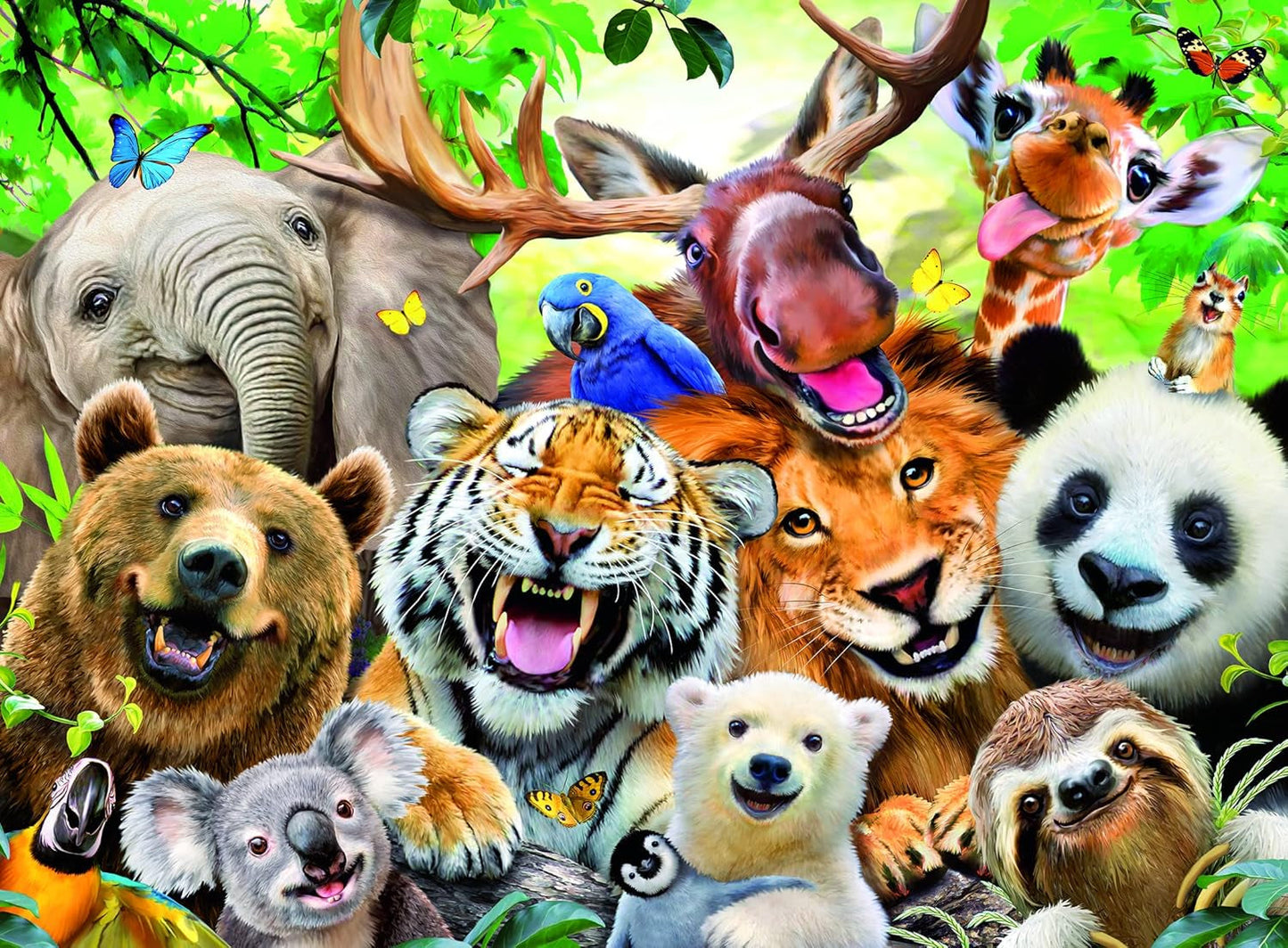 Ravensburger Puzzle für Kinder – 13354 Bitte lächeln! - Puzzle mit 300 Teilen für Kinder ab 9 Jahren. Puzzle Naty Shop