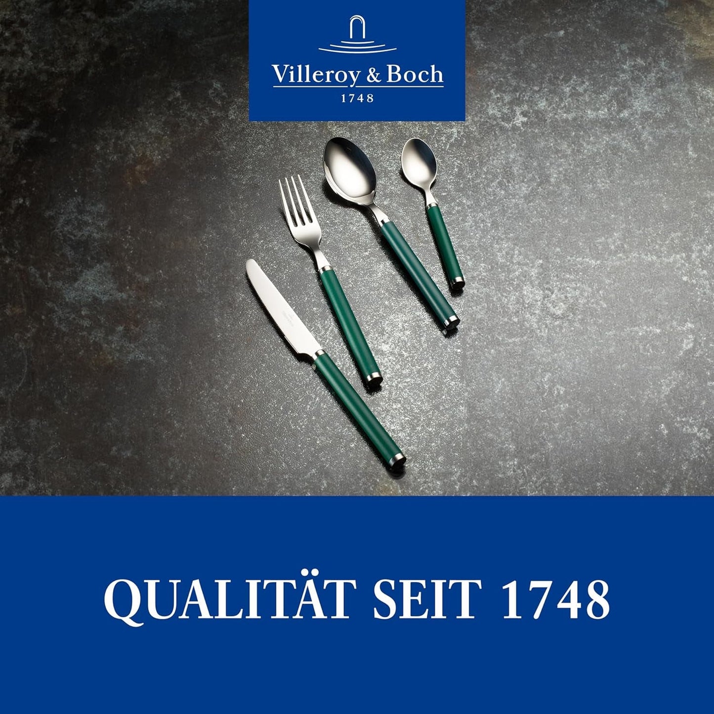 Villeroy & Boch - Besteckset Play! Green Garden, 30 Stück Küche Naty Shop