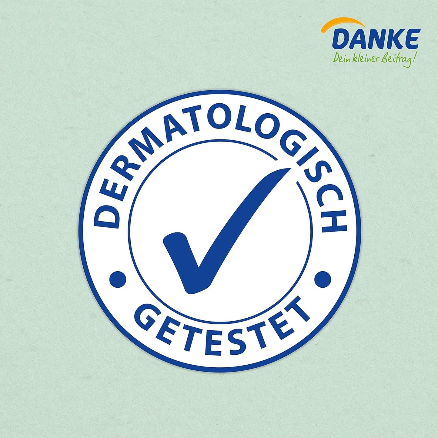 Toilettenpapier Danke 56 Stück, Rollen 7X8, 3 Lagen