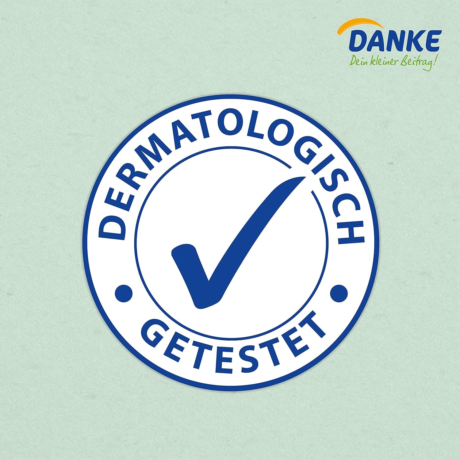 Toilettenpapier Danke 56 Stück, Rollen 7X8, 3 Lagen