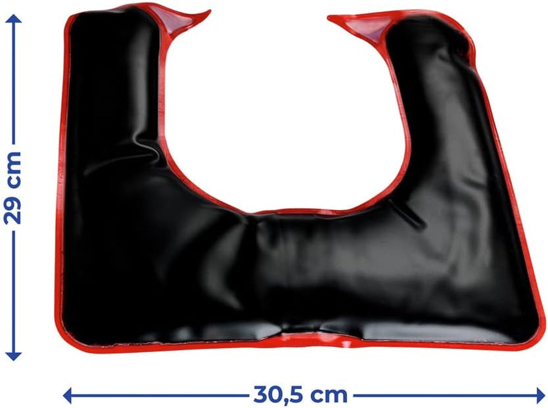 Maximex Moor-Nackenkissen für Mikrowelle, wohltuende Wärme gegen Verspannungen, spezielle Passform, Maße (L x H x T): 30,5 x 1 x 29 cm, orthopädische Nackenkissen, Naty Shop