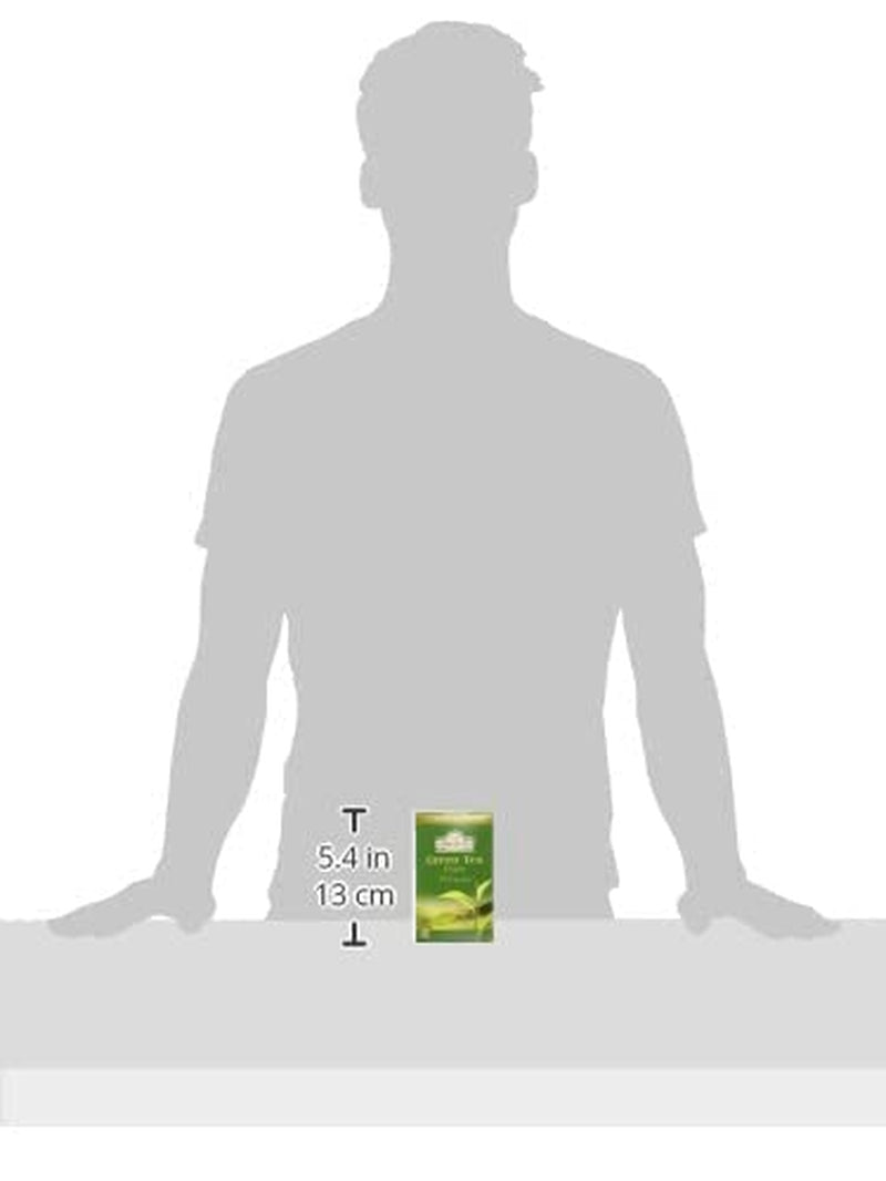 Ahmad Tea – Grüner Tee – geschmacksversiegelte, einzeln verpackte Teebeutel mit 2 g Tee pro Portion – 20 mit Bändern versehene Teebeutel (2er-Pack)