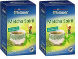 Meßmer MATCHA SPIRIT | Grüner Tee mit Matcha | 20 Teebeutel | Vegan | Glutenfrei | Laktosefrei (2er Pack)