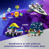 LEGO Creator 3-in-1-Weltraumastronaut-Spielzeug, Hunde- und Raumschiff-Modellbausatz für Kinder, Kindergartendekorationen, kreatives Geschenk für Jungen und Mädchen ab 9 Jahren 31152 Bausets Besuchen Sie den LEGO-Store