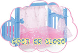 Simba Steffi Love Sweet Dreams / Süße Babypuppe und Kinderbett / mit Leuchtfunktion / 12 Teile / 29 cm / Für Kinder ab 3 Jahren