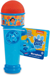 Blue and Tips Blaues Mikrofon-Hundespielzeug Blues Clues Cartoon-Serie Lied für Jungen und Mädchen ab 3 Jahren Mehrfarbig Bebe Naty Shop Toys Standardtitel