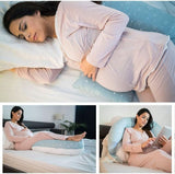 Nuvita 7100 Dreamwizard, Stillkissen, multifunktional 12 in 1 mit verstellbarer Lordosenstütze Zubehör Essen und Stillen Bebe Naty Shop