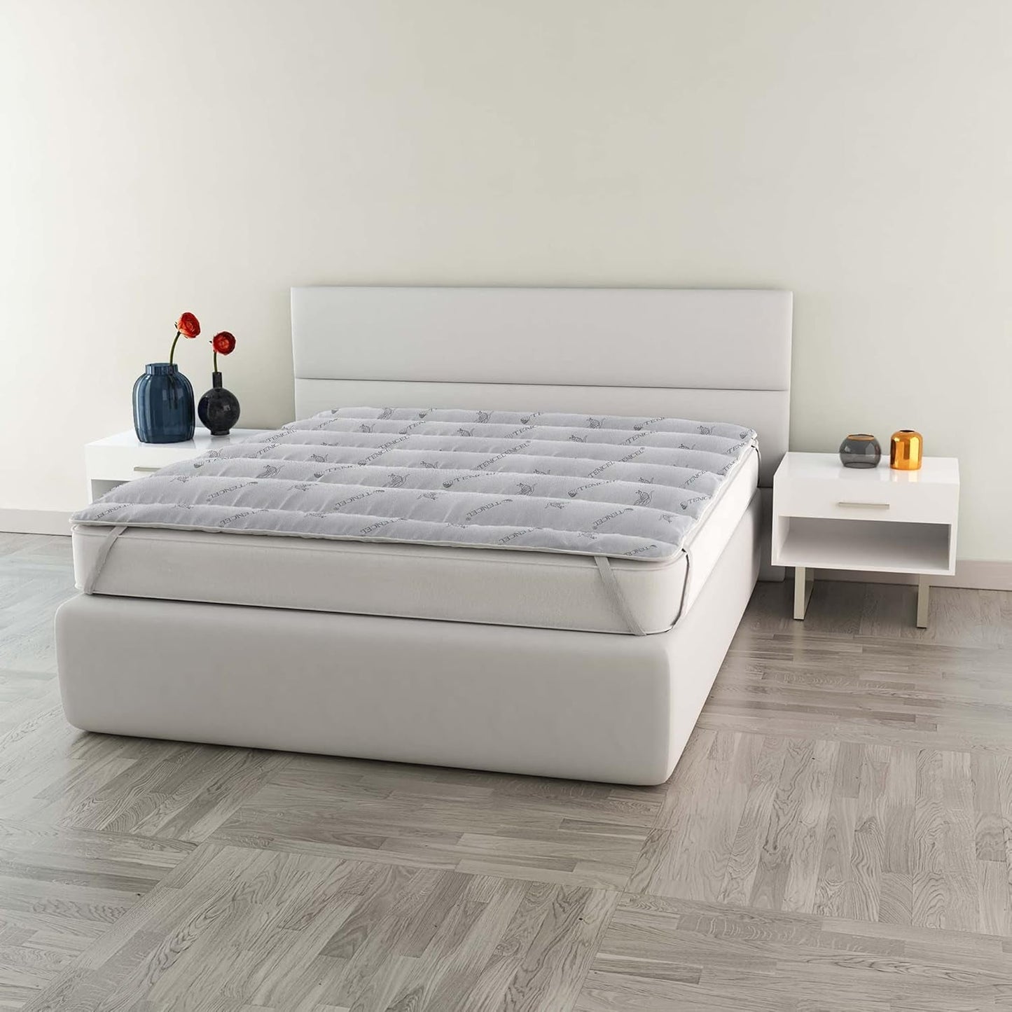 MB Home Italia, Topper, Thermocontrol, Doppelbett 160 x 195 cm Bettdecken und Steppdecken Naty Shop Doppelbett 160 x 195 cm Tencel