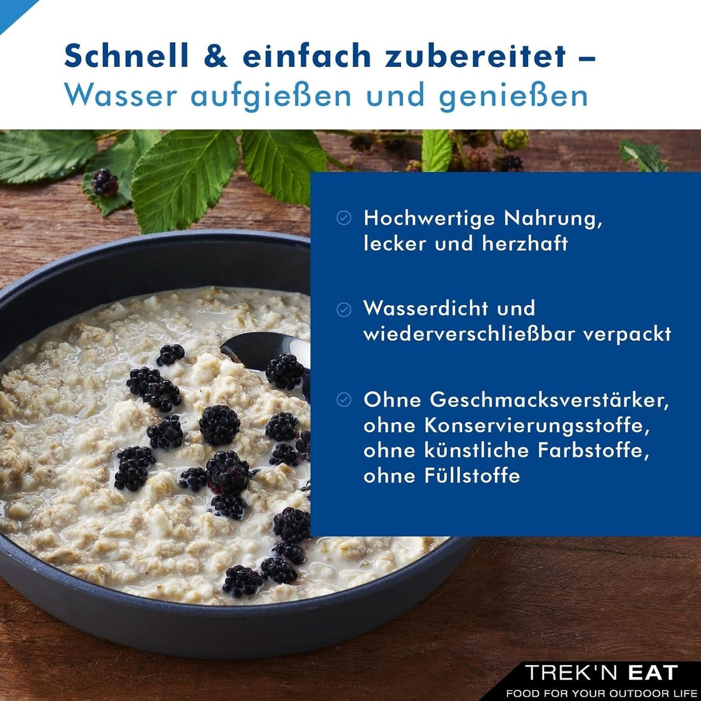 Proteinbrei TREK'N EAT Cereals Naty Shop