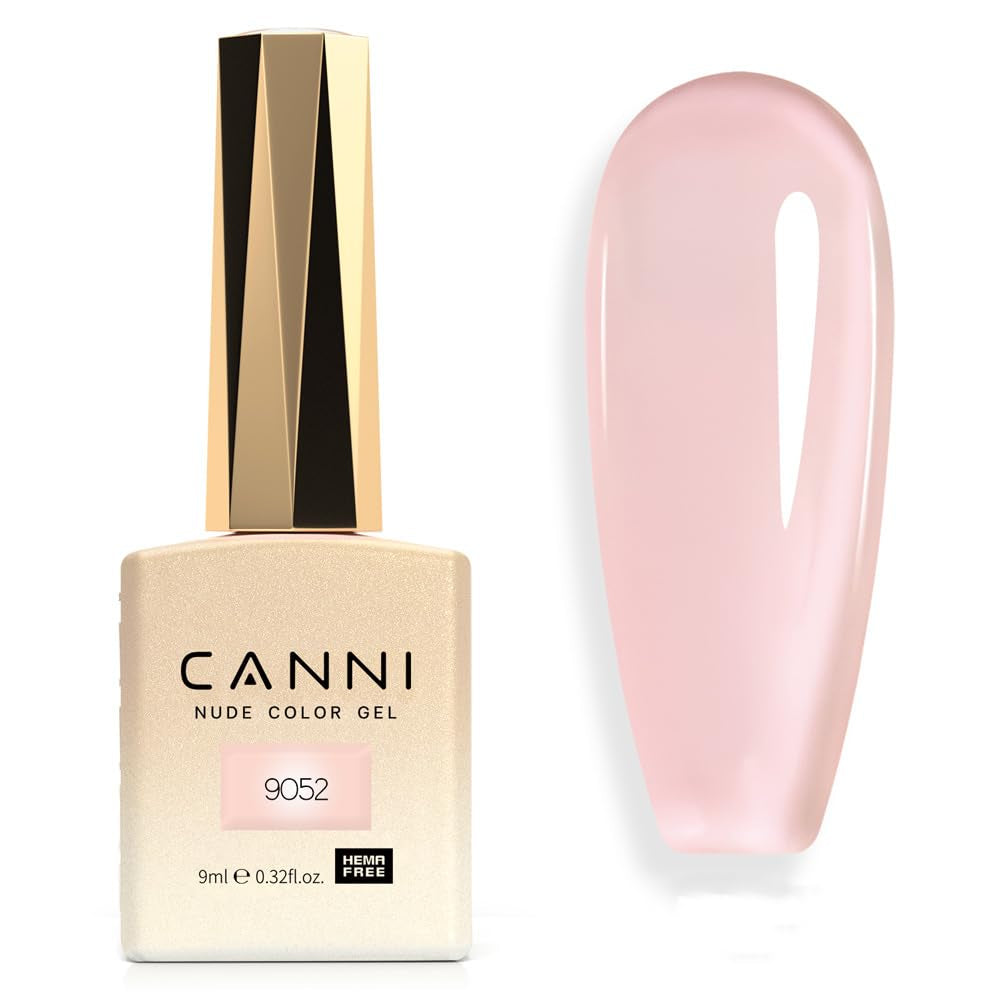 CANNI Gel-Nagellack, semipermanent, dunkelviolett, Nagellack, UV-Gel, Soak Off, Maniküre