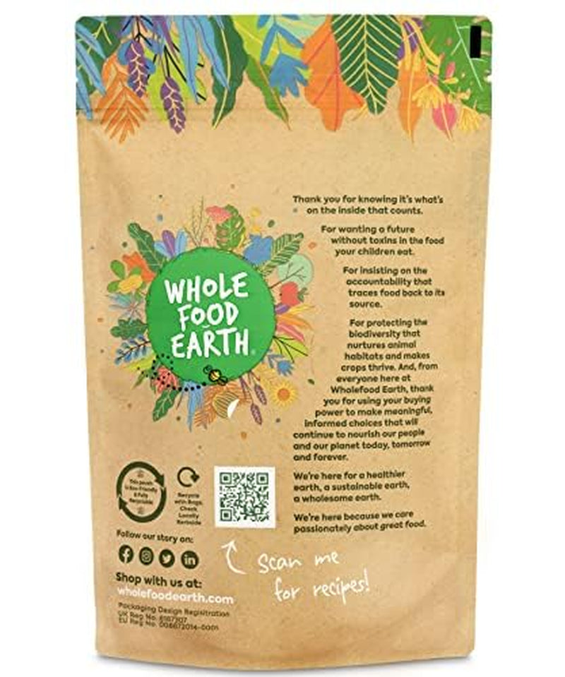 Vollkorn-Braunreis von Wholefood Earth – gentechnikfrei – natürlich – vegan – milchfrei – ohne Zuckerzusatz, 3 kg