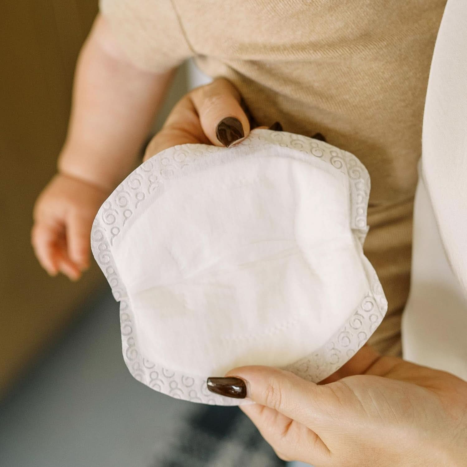 Einwegscheiben, saugfähig, schwarz, 60 Stück Lebensmittel- und Stillzubehör Bebe Naty Shop