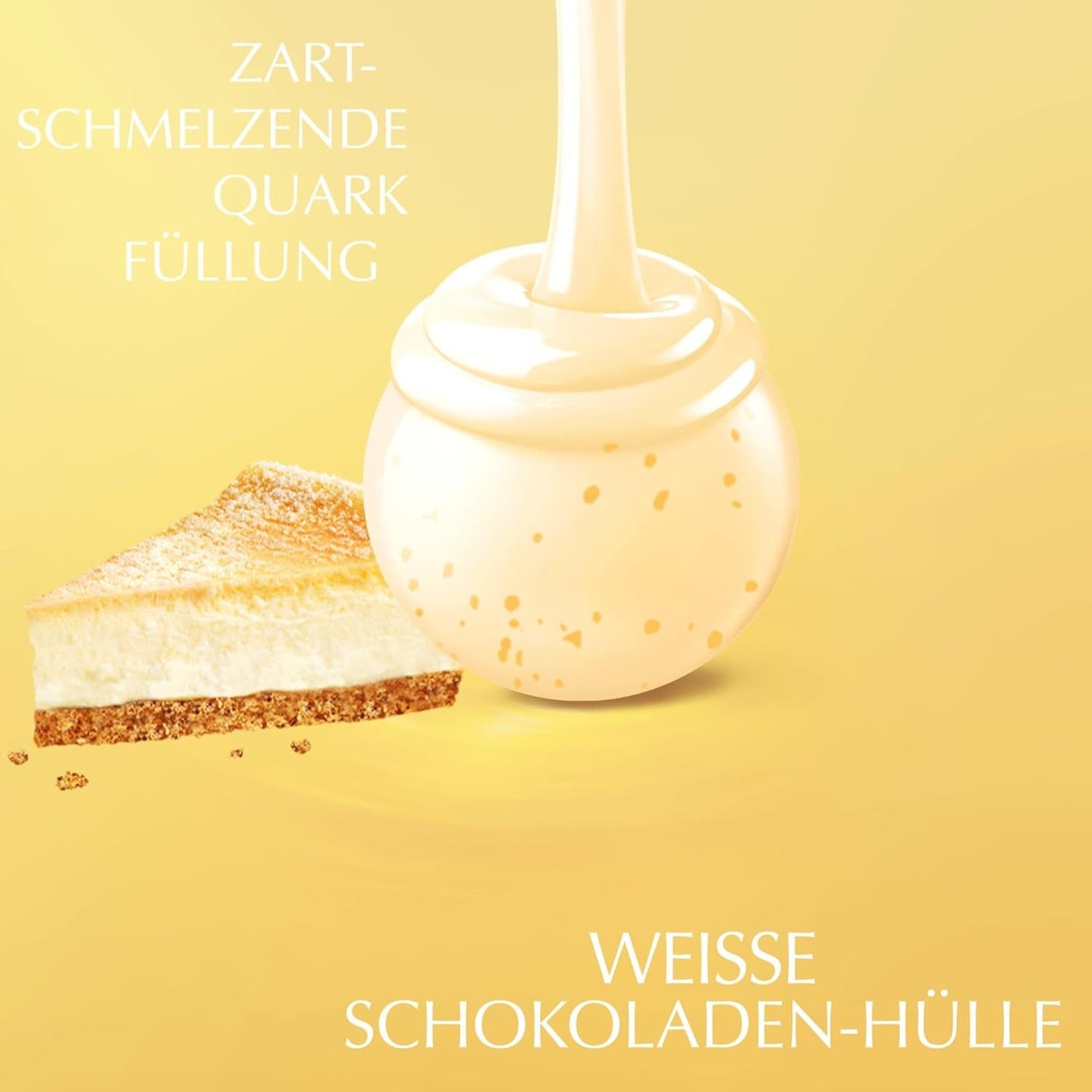 Lindt LINDOR Schokoladen-Käsekuchenbällchen | 137g Beutel | Milchschokolade mit zartschmelzender Käsekuchenfüllung | Geschenk aus Schokolade | Geschenk aus Schokolade | LINDOR 75 Jahre (4er Pack)