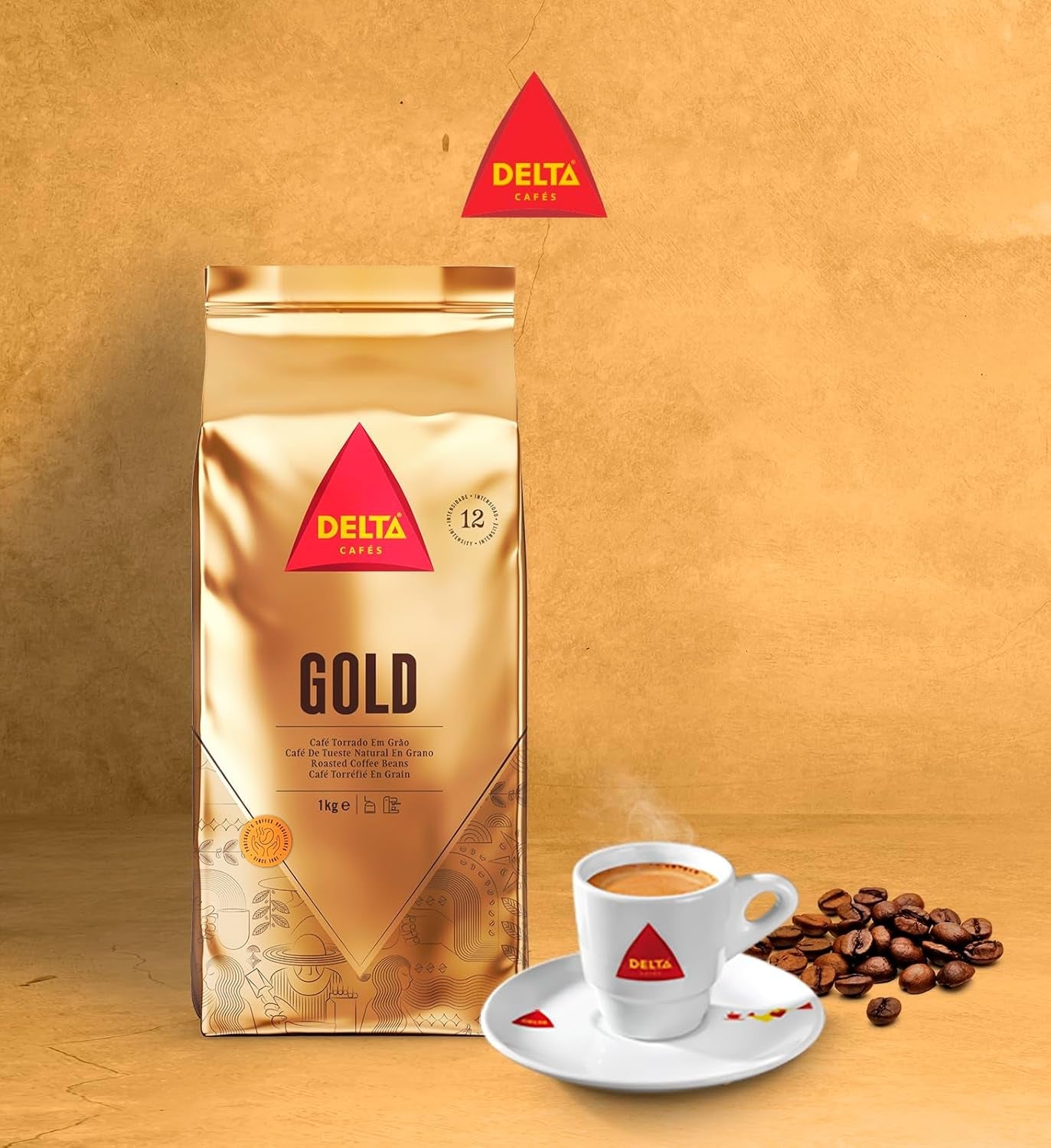 Delta GOLD Kaffeebohnen (1kg)