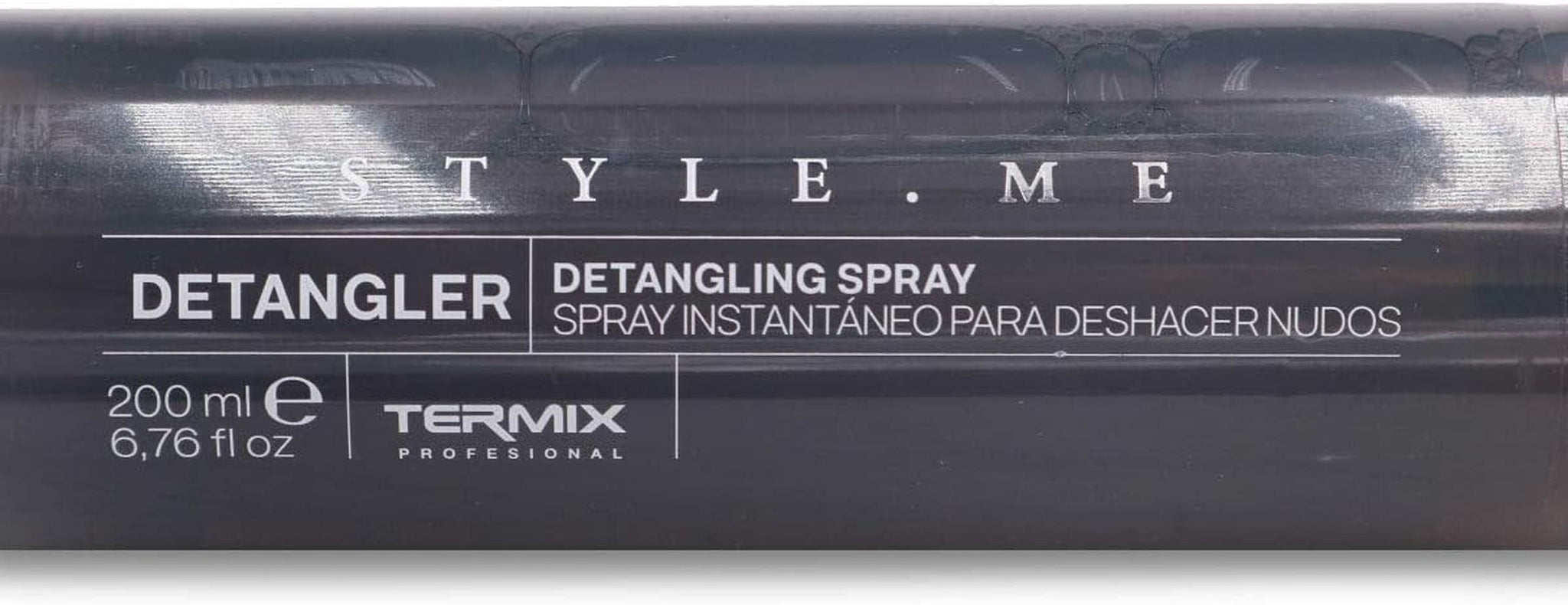 Style.Me Entwirrungsspray Produkt zum Entwirren der Haare. Sofort entwirrendes Produkt von Termix. Mit Rizinusöl angereicherte Formel. Größe: 200 ml. Naty Shop Haarentwirrungsprodukte