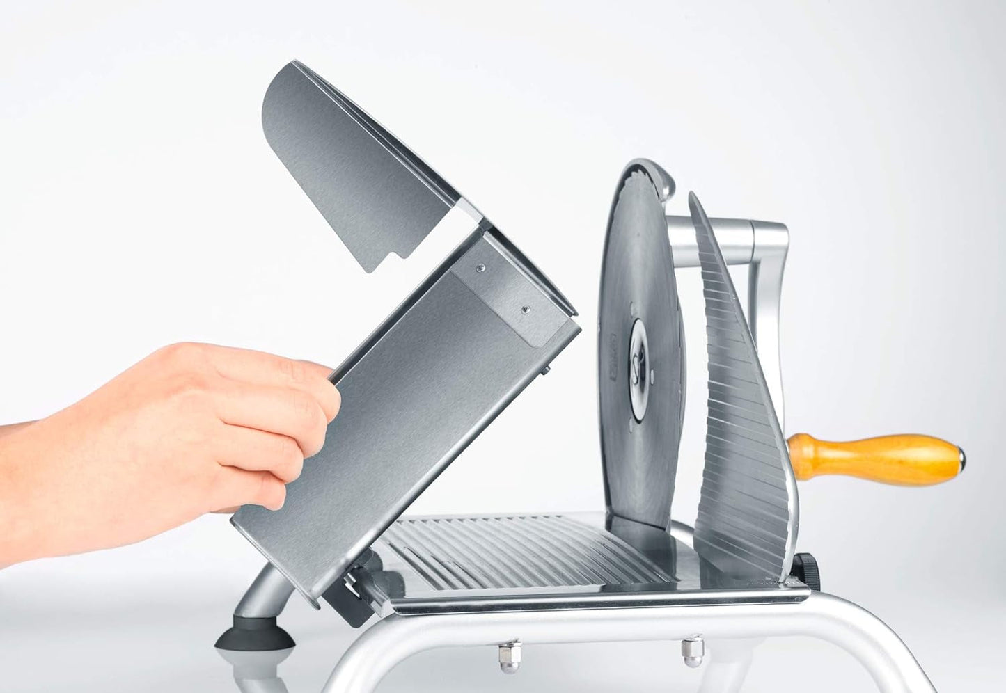 GRAEF Manueller Allesschneider H9, Silber Rasnite und Naty Shop Allesschneider