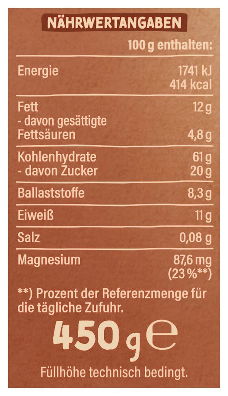 Dr. Oetker Vitalis Schokomüsli Classic: Frühstücksmüsli mit Vollmilch- und Zartbitterschokolade, 7er Pack (7 x 600g)