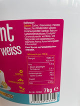 DECOCINO weißer Fondant – Vorteilspackung mit 7 Kilo – ideal zum Dekorieren von Kuchen, Torten, Cake Pops – vegan und laktosefrei. Zuckerpaste Naty Shop