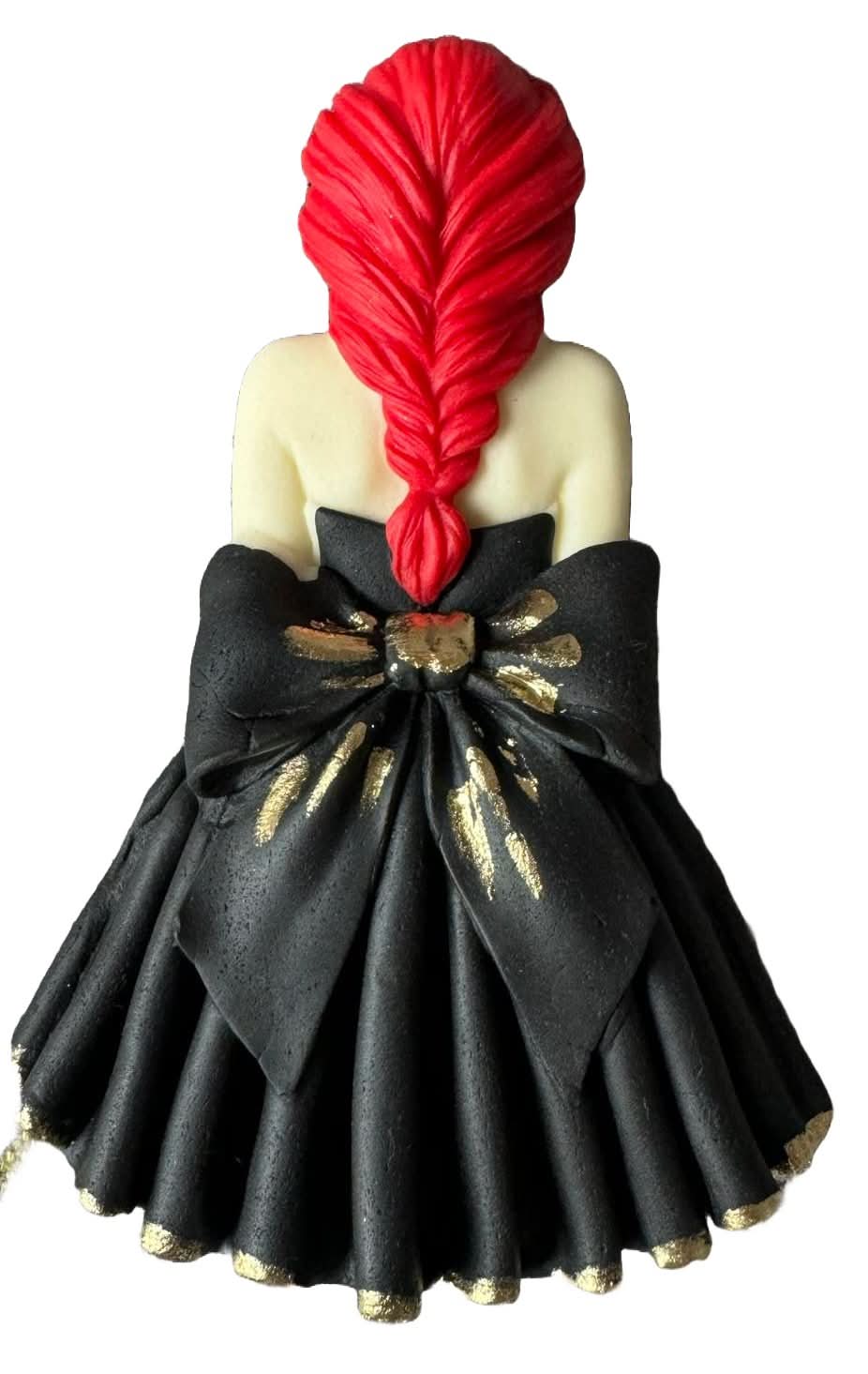 Essbare Zuckerdekoration, Beautiful Lady Sugar Paste Dekorationen Nati Shop