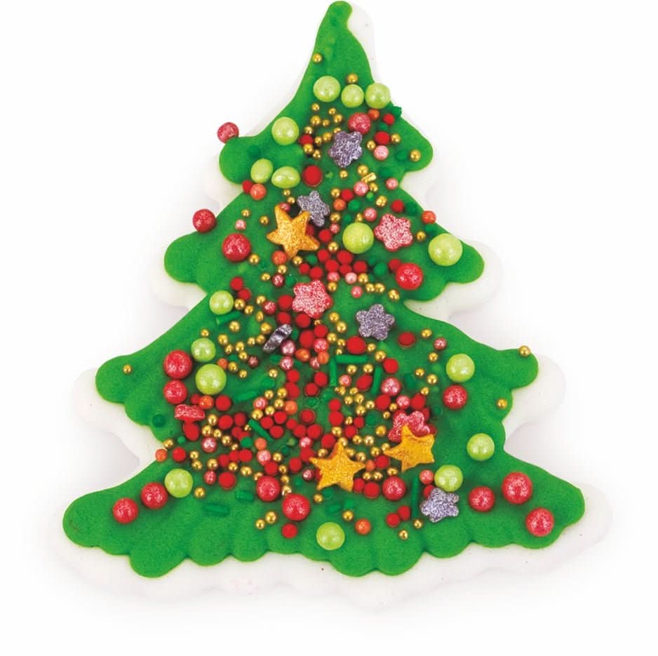 Essbare Zuckerdekoration, Weihnachtsbaum Nati Shop