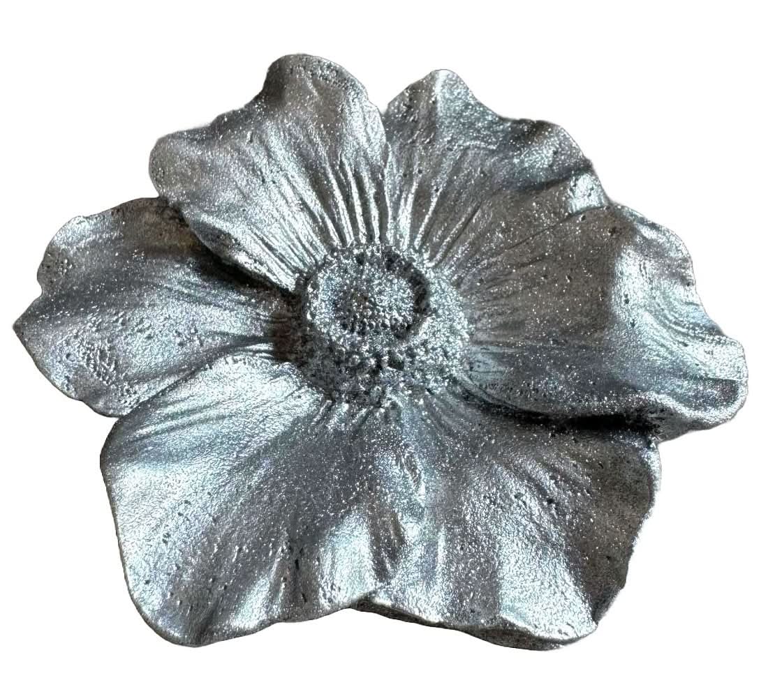Essbare Zuckerdekoration, Silver Camelia Zuckerpaste Dekorationen Nati Shop