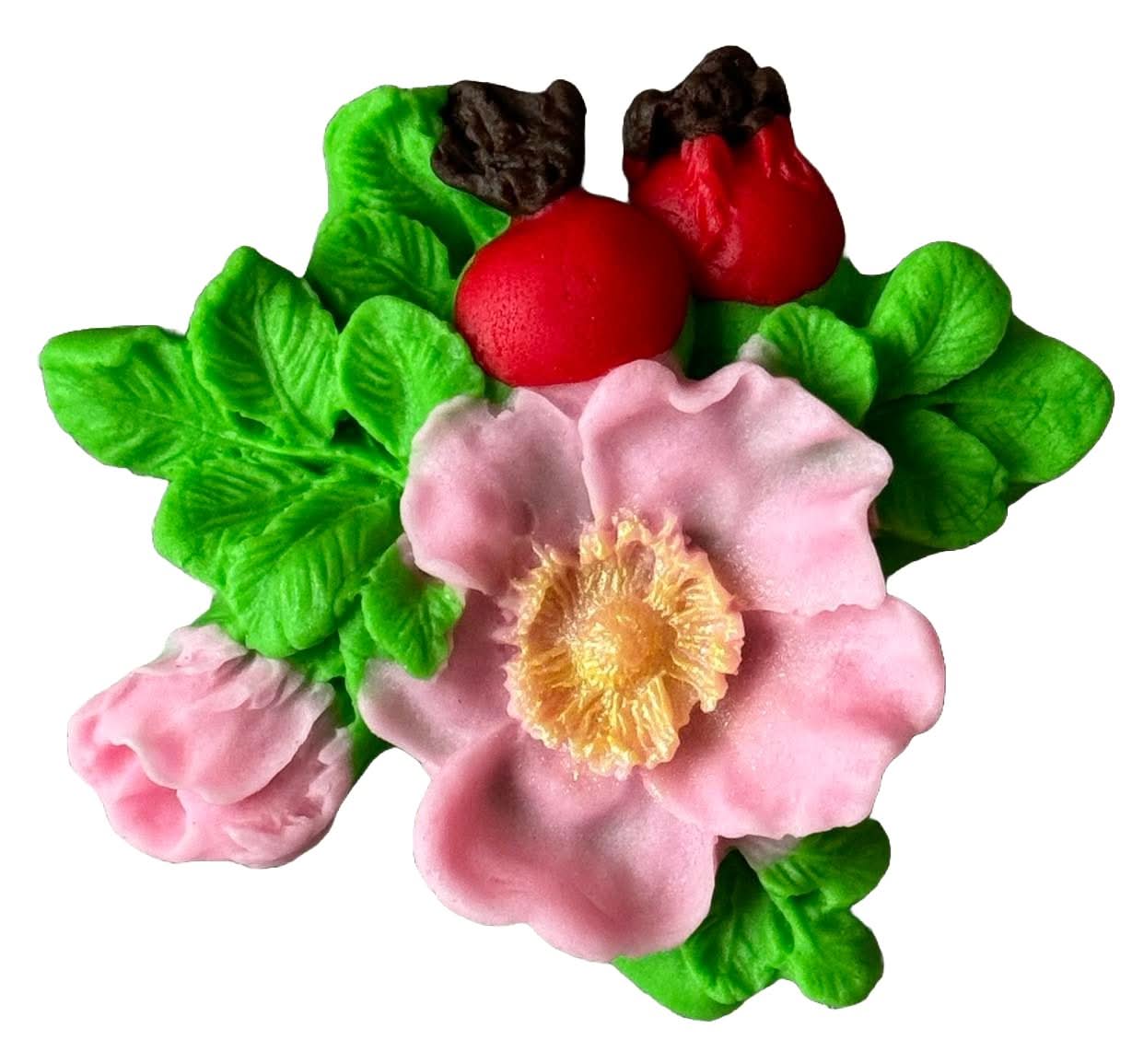 Essbare Zuckerdekoration, Mohnzweigdekorationen von Sugar Paste Nati Shop