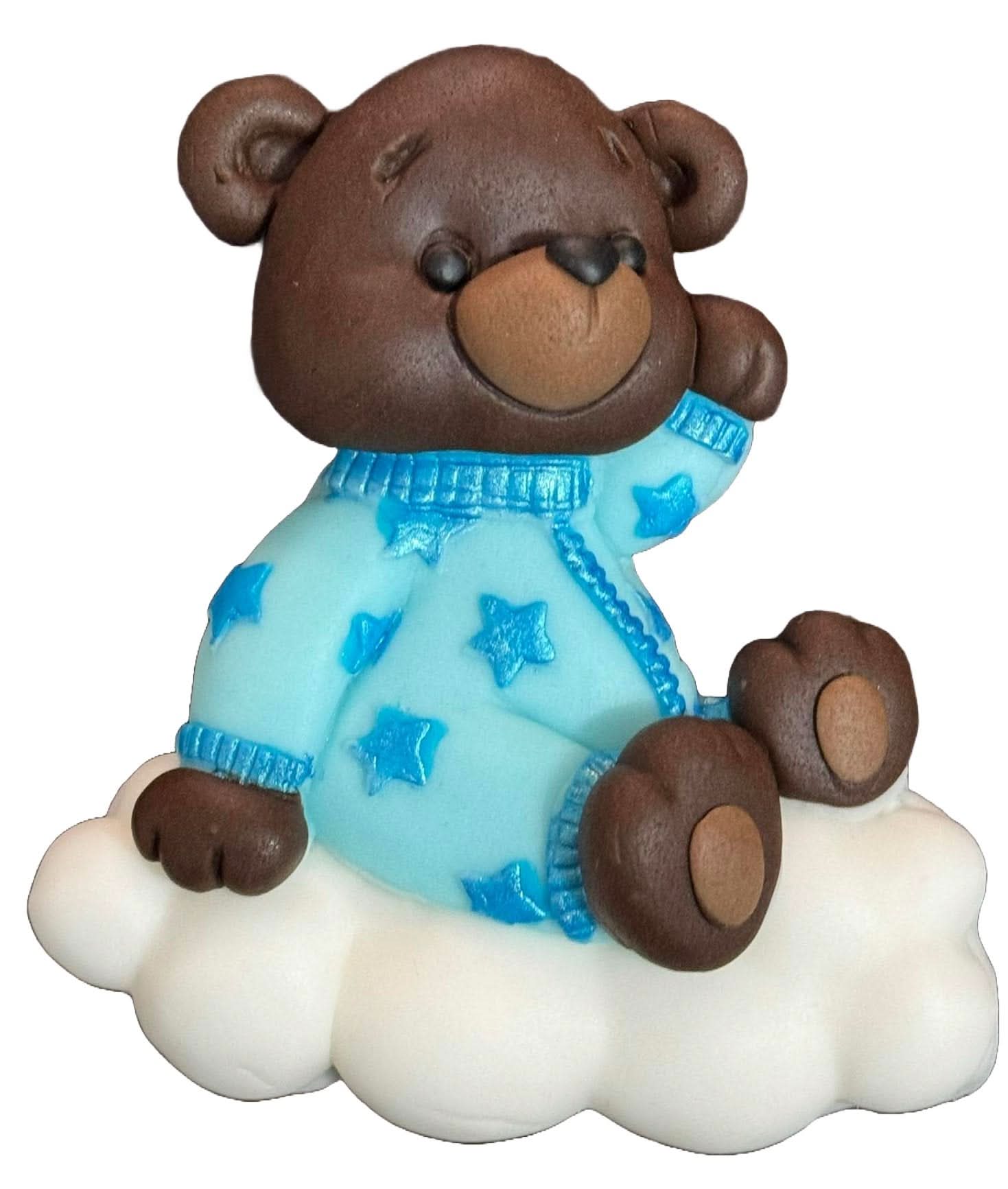 Essbare Zuckerdekoration, Bär auf der Wolke, Dekorationen von Sugar Paste Nati Shop