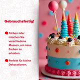 Dekora – Weißer Zuckerpastenfondant 150 g – Perfekt für Kuchen und Backdekorationen – Gluten- und laktosefrei – Vanillegeschmack – Weich, flexibel und leicht zu formen für kreative Dekorationen Naty Shop Zuckerpaste