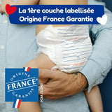 - Windeln Größe 4+ (9-20 kg) – gesund und sehr saugfähig – 12 Stunden auslaufsicher – keine unerwünschten Substanzen – hergestellt in Frankreich – erschwinglicher Preis – 126 Wegwerfwindeln