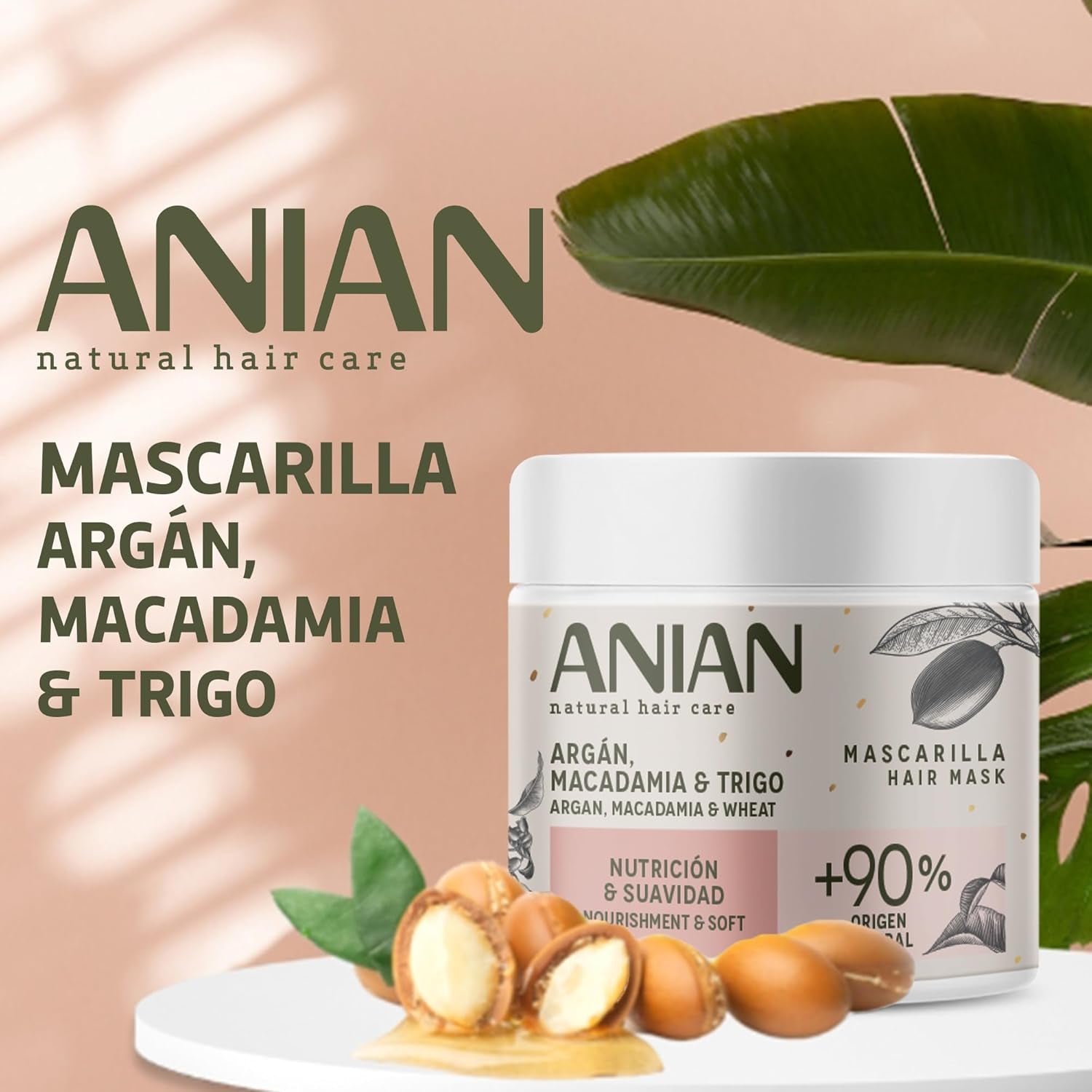 ARGÁN Nutrition y Suavidad Mascarilla 350 ml Haarmaske Naty Shop