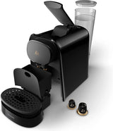 PHILIPS LM8012/60 Kapsel-Espressomaschine – zwei Dosierungen, doppelter Genuss, 1 oder 2 Tassen, Ristretto, Espresso, Lungo oder Grand Café Long, Doppelkapsel, echte Espresso-Qualität, Klavierschwarz
