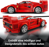 LEGO Speed Champions Ferrari F40 Supersportwagen, Spielset mit baubarem Spielzeugauto und Minifiguren-Fahrer, Sammelbauset für Kinder, Geschenk für Jungen und Mädchen 76934 Bausets Besuchen Sie den LEGO-Store