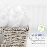 Bambino Mio wiederverwendbare Babytücher – Basic – umweltfreundlich, frei von Chemikalien, doppelseitig, waschbar, 10er-Pack, Wolke – Verpackung kann variieren