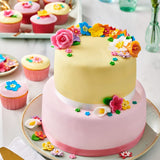 Funcakes-Fondant mit Baisergeschmack: Einfach zu verwenden, glatt, flexibel, weich und formbar, perfekt zum Dekorieren von Kuchen, koscher und glutenfrei. 1 kg