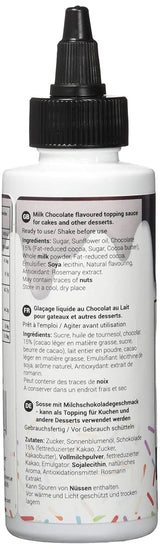 Sauce mit Milchschokoladengeschmack, 150 Gramm Glasuren und Dekor Naty Shop
