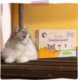 MjAMjAM – Premium-Nassfutter für Katzen – Huhn-Wellness-Packung, 12er-Pack (12 x 125 g), getreidefrei mit extra Fleisch