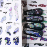 6 Farben Marmor Nagelaufkleber Bronzer Silber Selbstklebende Aufkleber Bloom Marmor Nagelaufkleber 3D Marmor Nagelaufkleber Design Zubehör Nagelkunst Aufkleber Nagelaufkleber Set Nagelfolie