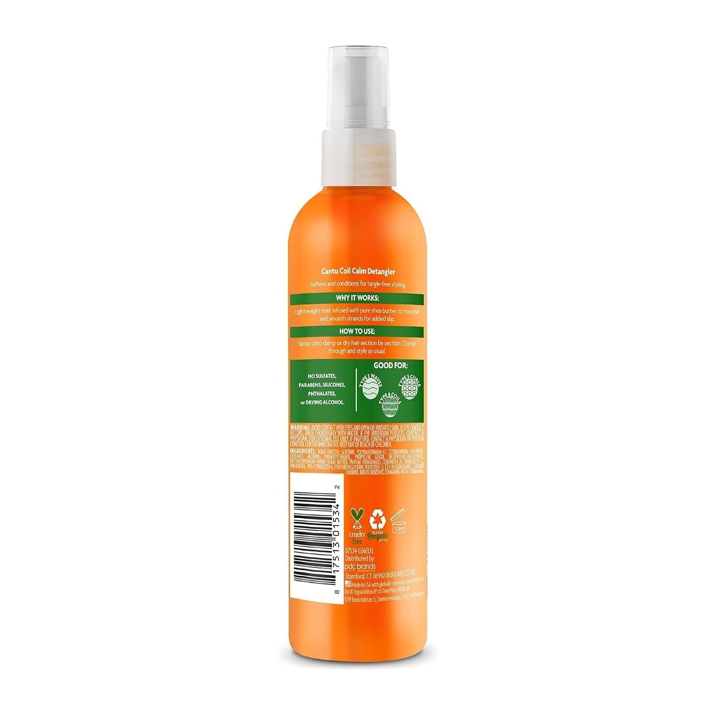 Cantu Coil Calm Entwirrungsspray, Shea, lockiges Haar, 237 ml Entwirrungsprodukte Naty Shop